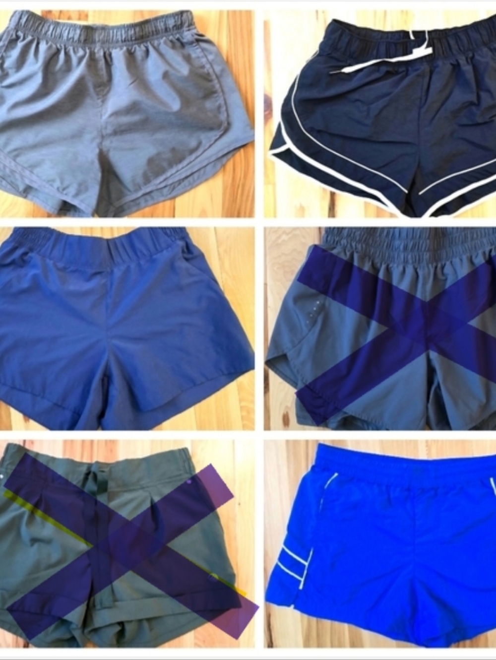 Bundle Of 4 Shorts All Size S - Nike, Old Navy, Apana, Avia, No Boundaries